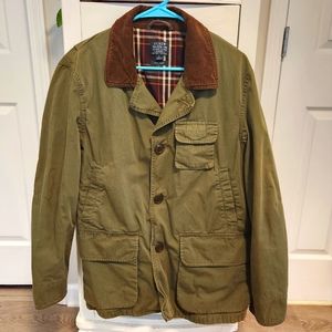 J. Crew Flannel Lined Barn Jacket